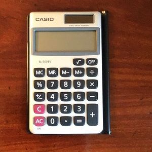 Casio simple calculator